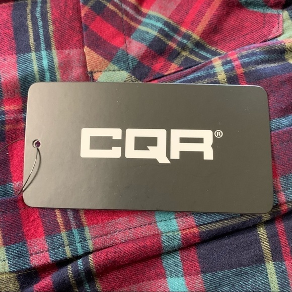 CQR New With Tags WOMEN'S 100% BRUSHED SOFT COTTON PLAID FLANNEL SHIRT - Picture 9 of 14